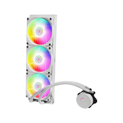 image of Cooler Master MasterLiquid ML360L ARGB White Edition V2 (MLW-D36M-A18PW-RW) CPU Liquid Cooler with Spec and Price in BDT