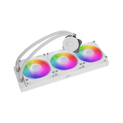 image of Cooler Master MasterLiquid ML360L ARGB White Edition V2 (MLW-D36M-A18PW-RW) CPU Liquid Cooler with Spec and Price in BDT