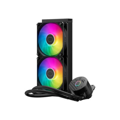 image of Cooler Master MASTERLIQUID (MLW-D24M-A18PZ-R1) 240L Core ARGB CPU Liquid Cooler with Spec and Price in BDT
