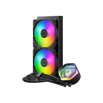 image of Cooler Master MasterLiquid (MLX-D24M-A25PZ-R1) 240 Atmos ARGB CPU Liquid Cooler with Spec and Price in BDT