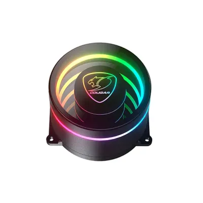 image of Cougar Poseidon Elite ARGB 240 240mm ARGB AIO Liquid CPU Cooler - Black with Spec and Price in BDT