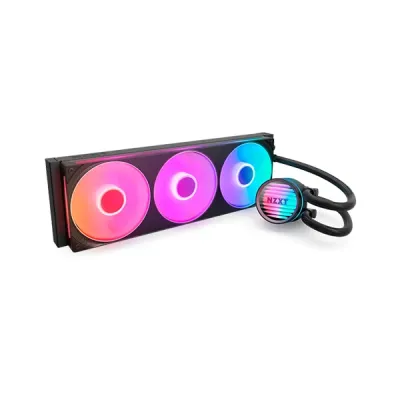 image of NZXT Kraken Core 360 RGB 360mm RGB AIO Liquid Cooler - Black with Spec and Price in BDT