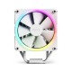 NZXT T120 RGB CPU Air Cooler - White