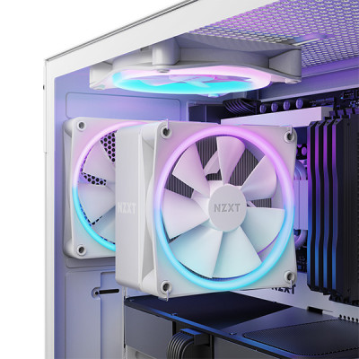 image of NZXT T120 RGB CPU Air Cooler - White with Spec and Price in BDT