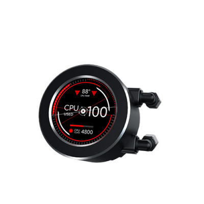 image of Xigmatek FROZR-O II 360 360mm ARGB CPU Liquid Cooler - Black with Spec and Price in BDT