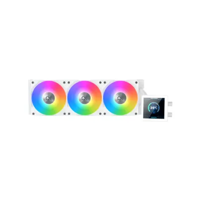 image of Xigmatek Connect 360 Arctic 360mm ARGB CPU Liquid Cooler with Smart LCD Display with Spec and Price in BDT