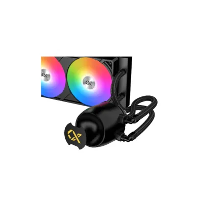 image of Xigmatek Connect Pro 360 360mm ARGB CPU Liquid Cooler with 7″ Multi Display LCD Panel with Spec and Price in BDT