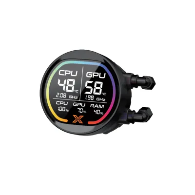 image of Xigmatek LK Pro 360 Digital 360mm ARGB CPU Liquid Cooler with Digital LCD Display with Spec and Price in BDT