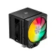 upHere UE2KC6 ARGB CPU Air Cooler - Black
