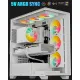 upHere UE2TC6 ARGB CPU Air Cooler - White