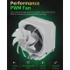 upHere UP1T4 CPU Air Cooler - White