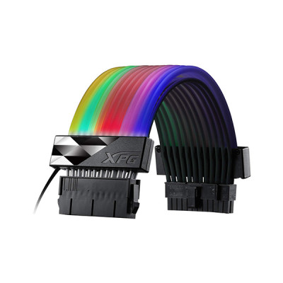 image of Adata XPG Prime ARGB 24-Pin Extension Cable (ARGB-EX-CABLE-MB-BKCWW) with Spec and Price in BDT