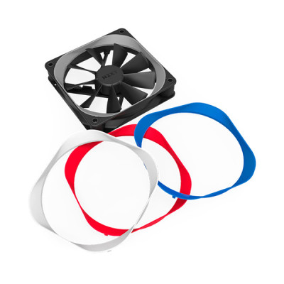 image of NZXT Aer F 120mm (RF-AF120-B1) Airflow Casing Fan with Spec and Price in BDT