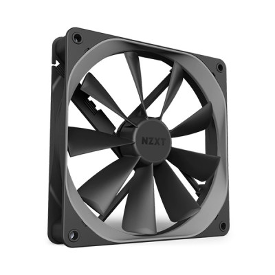 image of NZXT Aer F 140mm (RF-AF140-B1) Airflow Casing Fan with Spec and Price in BDT