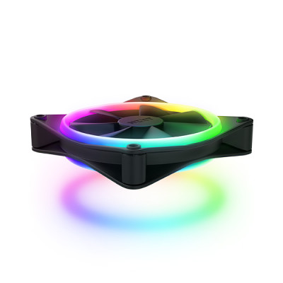 image of NZXT F120 RGB DUO (Triple Pack) 120mm RGB Casing Fan - Black with Spec and Price in BDT