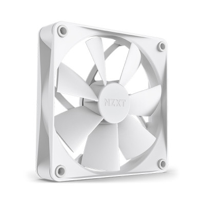 image of NZXT F120P 120mm Static Pressure Casing Fan - White with Spec and Price in BDT