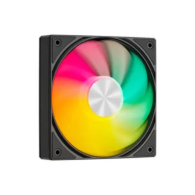 image of upHere U3KC1 120mm ARGB Casing Fan - Black with Spec and Price in BDT