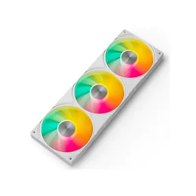 image of upHere U3TC3 ARGB All-in-One Casing Fan - White with Spec and Price in BDT