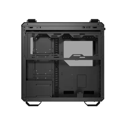 image of ASUS TUF Gaming GT502 Horizon Mid Tower Dual-Chamber Gaming Chasing - Black with Spec and Price in BDT