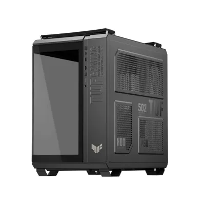 image of ASUS TUF Gaming GT502 Horizon Mid Tower Dual-Chamber Gaming Chasing - Black with Spec and Price in BDT