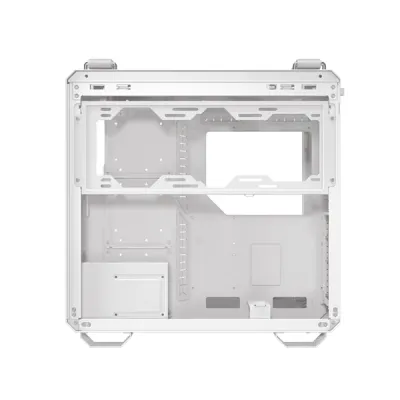 image of ASUS TUF Gaming GT502 Horizon Mid Tower Dual-Chamber Gaming Chasing - White with Spec and Price in BDT