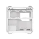 ASUS TUF Gaming GT502 Horizon Mid Tower Dual-Chamber Gaming Chasing - White