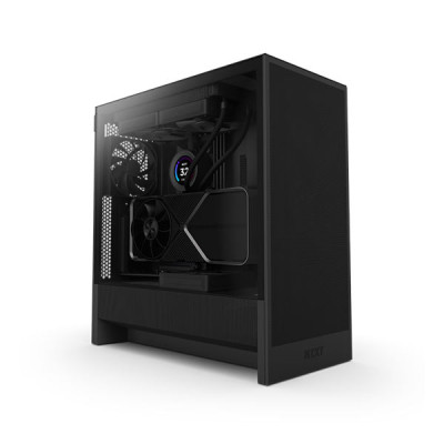 image of NZXT H5 Flow 2024 Edition Compact ATX Mid-Tower Airflow Casing - Black with Spec and Price in BDT