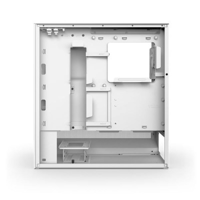 image of NZXT H5 Flow 2024 Edition Compact ATX Mid-Tower Airflow Casing - White with Spec and Price in BDT