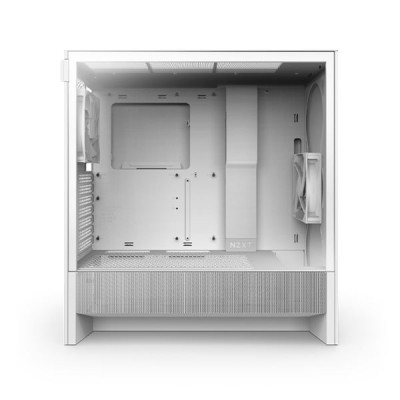 image of NZXT H5 Flow 2024 Edition Compact ATX Mid-Tower Airflow Casing - White with Spec and Price in BDT