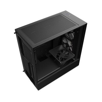 image of NZXT H5 Flow RGB Compact ATX Mid-Tower Casing - Black with Spec and Price in BDT