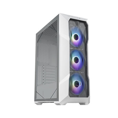 image of Cooler Master Masterbox TD500 Mesh V2 Mid Tower Casing - White with Spec and Price in BDT