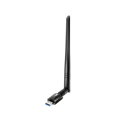 image of CUDY WU1400 - Dual Band 1300Mbps High Gain Wi-Fi USB 3.0 Adapter with Spec and Price in BDT