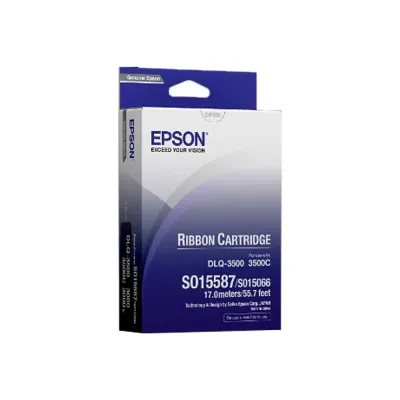 image of Epson S015139 Black Ribbon Cartridge #C13S015571 with Spec and Price in BDT