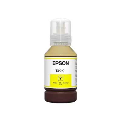 image of Epson T49K Yellow Ink Bottle #C13T49K400 with Spec and Price in BDT