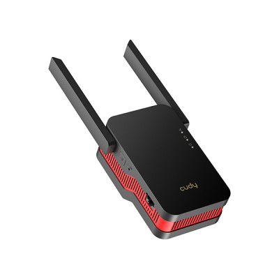image of CUDY RE3000 - Dual Band AX3000 Mbps Range Extender with Spec and Price in BDT