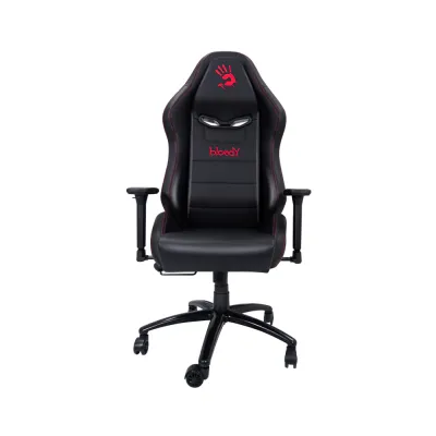 image of A4tech Bloody GC-350 3D Adjustable Armrest Gaming Chair - Black with Spec and Price in BDT
