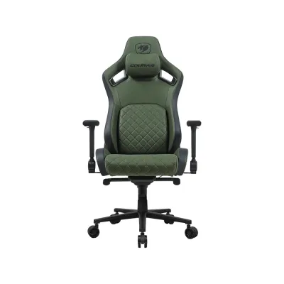 image of Cougar Defensor S Army Green Gaming Chair with Spec and Price in BDT