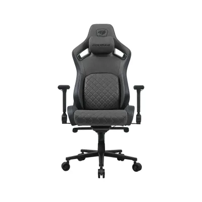 image of Cougar Defensor S Jet Gray Gaming Chair with Spec and Price in BDT