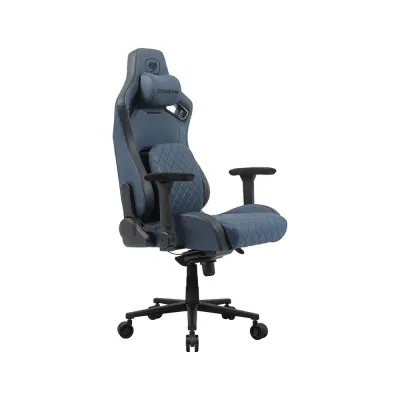 image of Cougar Defensor S Navy Blue Gaming Chair with Spec and Price in BDT