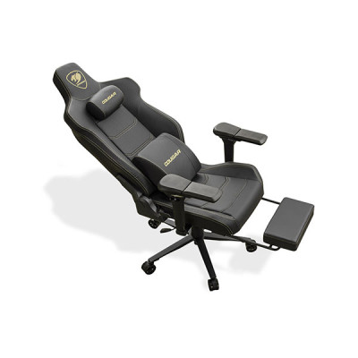 image of Cougar Armor EVO M Gold Gaming Chair with Spec and Price in BDT