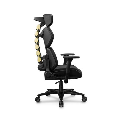 image of Cougar Terminator Elite Gold Gaming Chair with Spec and Price in BDT