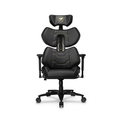 image of Cougar Terminator Elite Gold Gaming Chair with Spec and Price in BDT