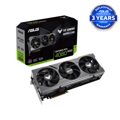 image of ASUS TUF Gaming GeForce RTX 4080 SUPER 16GB GDDR6X OC Edition Graphics Card with Spec and Price in BDT