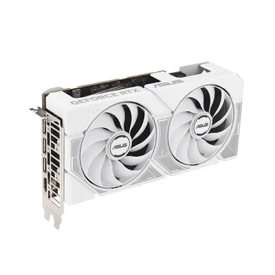 image of ASUS Dual GeForce RTX 5060 8GB GDDR7 White OC Edition Graphics Card with Spec and Price in BDT