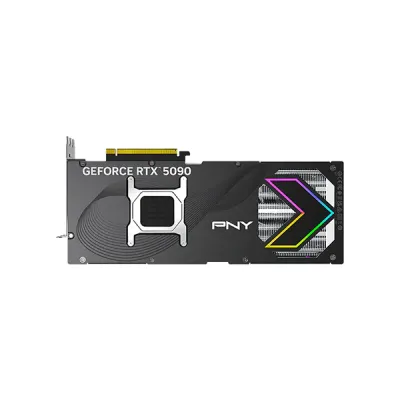 image of PNY GeForce RTX 5090 32GB GDDR7 ARGB EPIC-X RGB Overclocked Triple Fan Graphics Card with Spec and Price in BDT
