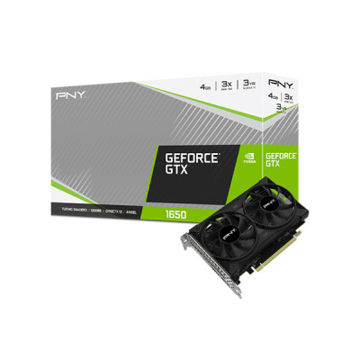 image of PNY GeForce GTX 1650 4GB GDDR6 Dual Fan Graphics Card with Spec and Price in BDT