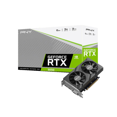 image of PNY GeForce RTX 3050 6GB VERTO Dual Fan Graphics Card with Spec and Price in BDT