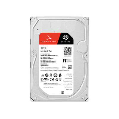 image of Seagate IronWolf Pro 10TB 3.5-inch 7200RPM SATA NAS HDD - ST10000NT001 with Spec and Price in BDT