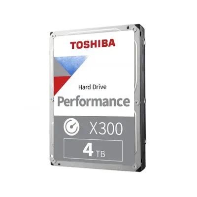 image of TOSHIBA 4TB 7200 RPM X300 Performance SATA Hard Disk Drive - HDWR740AZSTA with Spec and Price in BDT