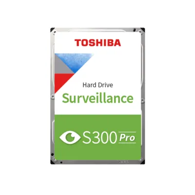 image of TOSHIBA 8TB 7200 RPM S300 Pro Surveillance SATA Hard Disk Drive - HDWTA80UZSVA with Spec and Price in BDT